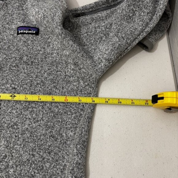 Patagonia 1/4 Zip Better Sweater Gray Women Medium - Picture 11 of 12